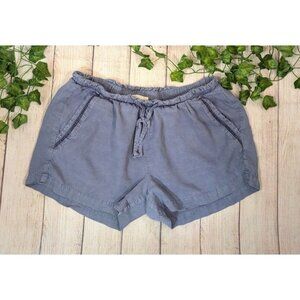 Anthropologie Shorts Cloth & Stone Women's Stretch Waist Drawstring Blue XS